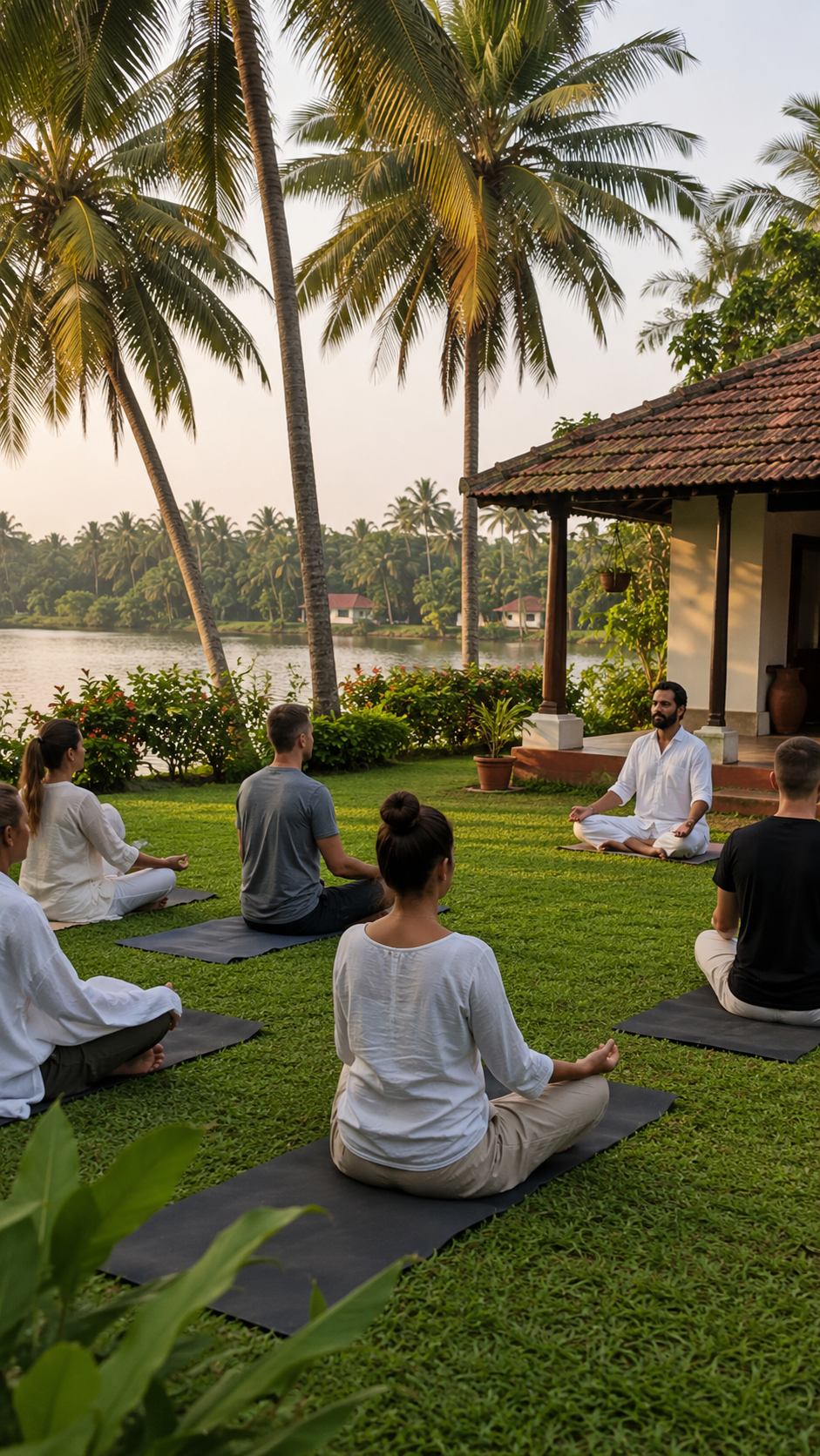 10 Days Stress Relief Retreat Wellness Package in Thiruvananthapuram, Keralam, India