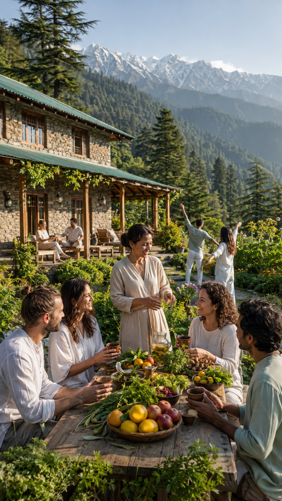 7 Days Naturopathy Retreat Program in Dharmshala, Himachal Pradesh, India