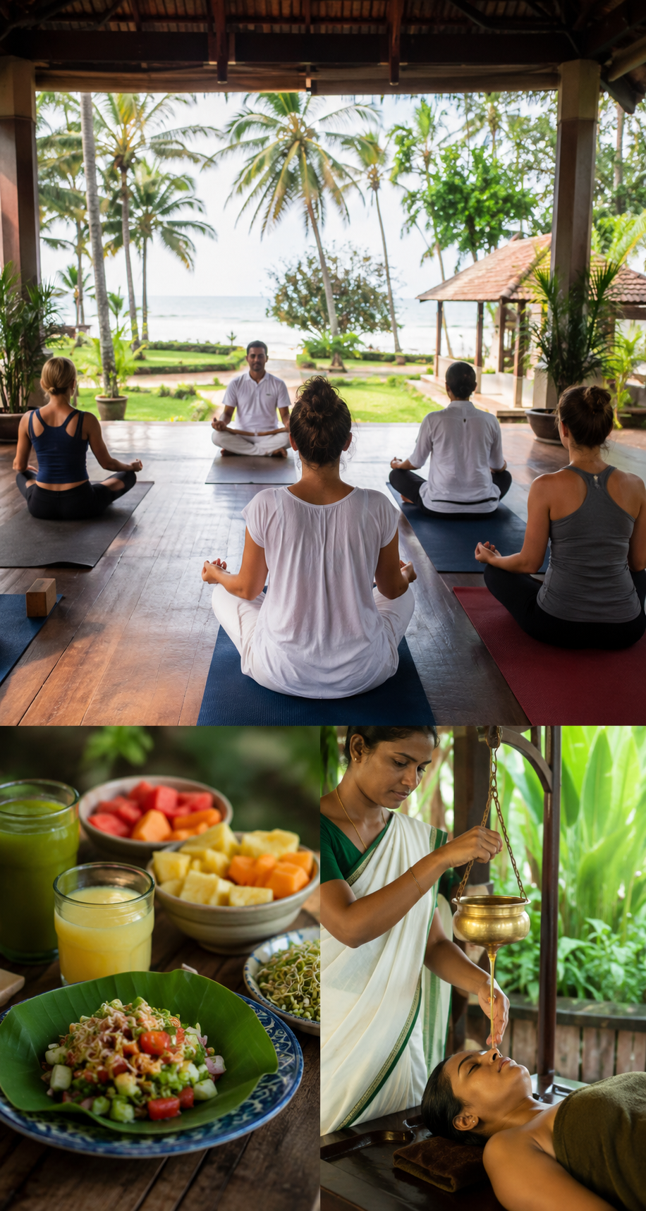 14 Days Luxury Retreat Experience in Thiruvananthapuram, Keralam, India