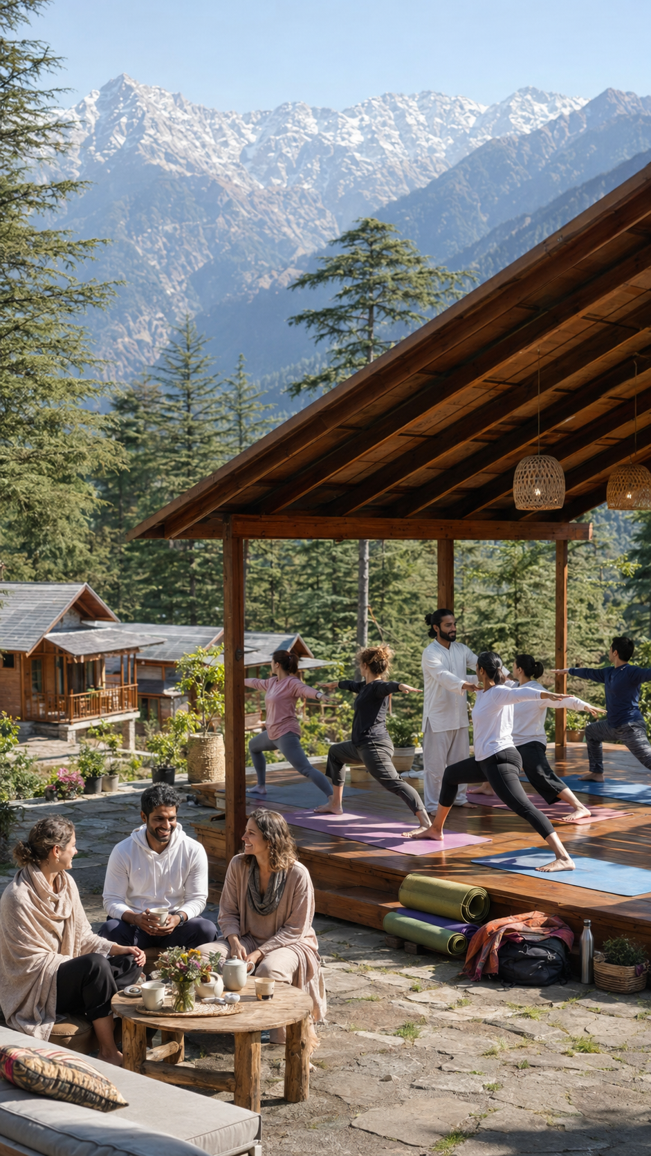7 Days Yoga Retreat Program in Dharmshala, Himachal Pradesh, India
