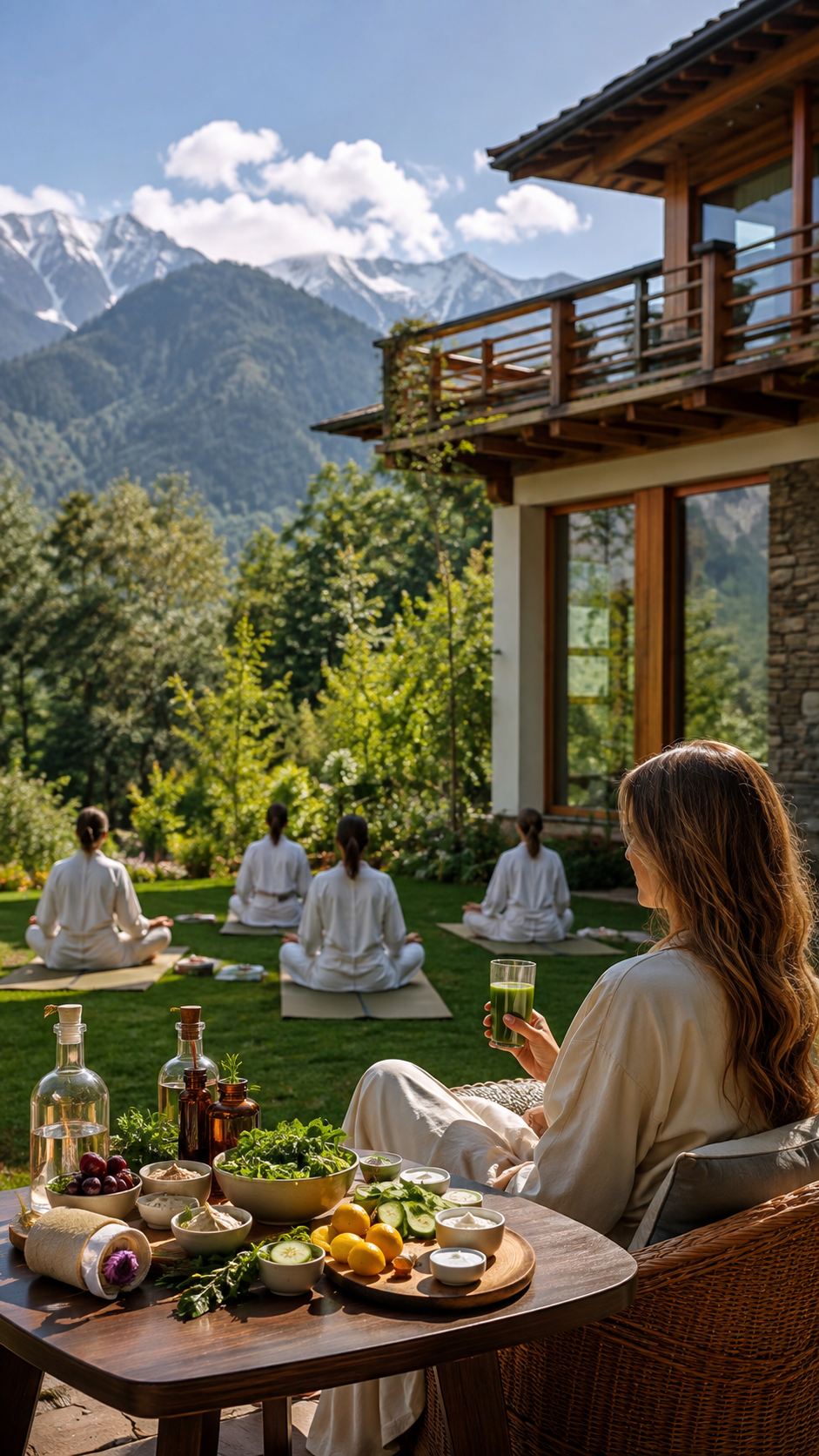 28 Days Complete Anti Aging Retreat Journey in Dharmshala, Himachal Pradesh, India