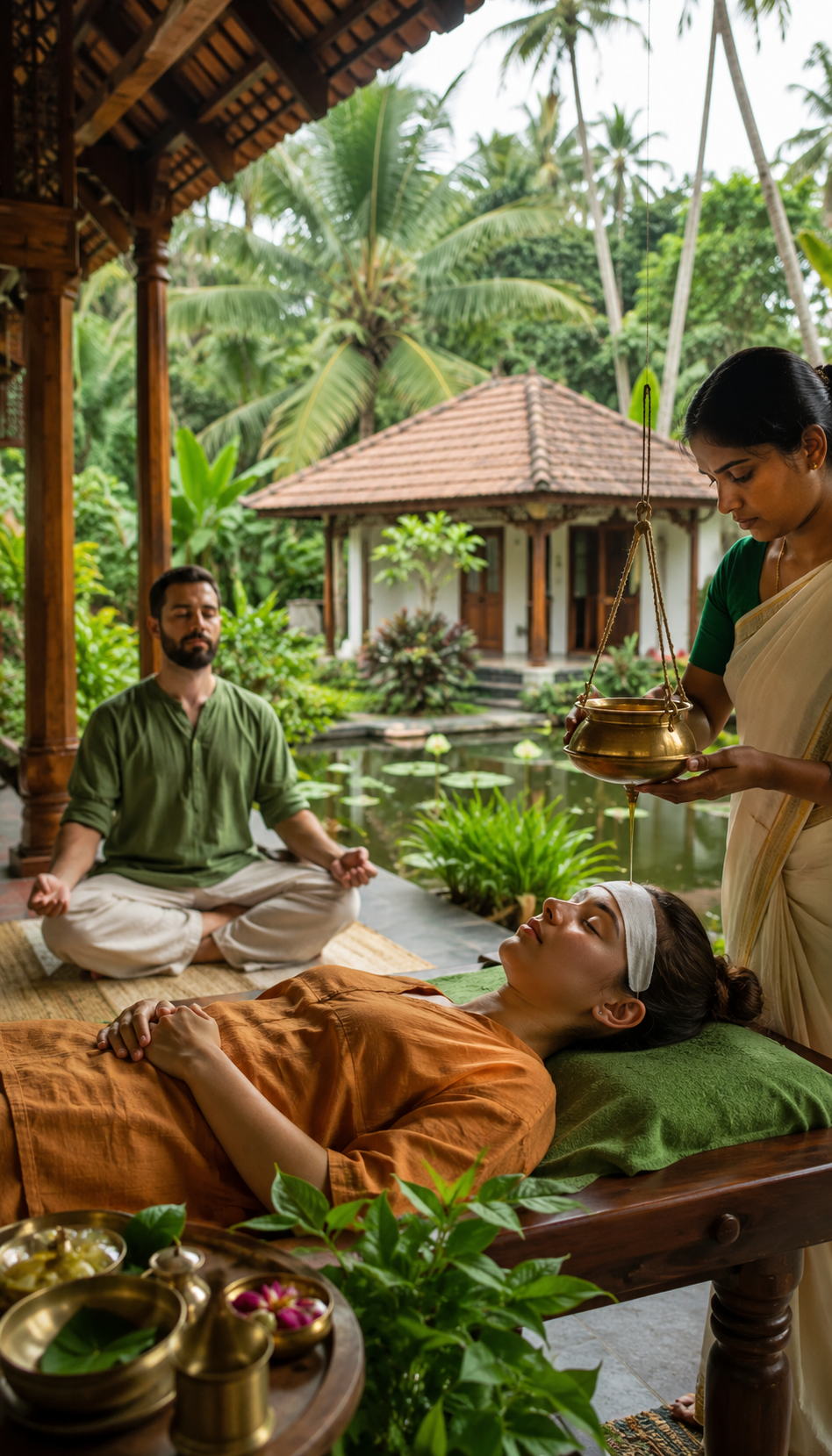 3 Days Ayurveda Retreat Package in Thiruvananthapuram, Keralam, India