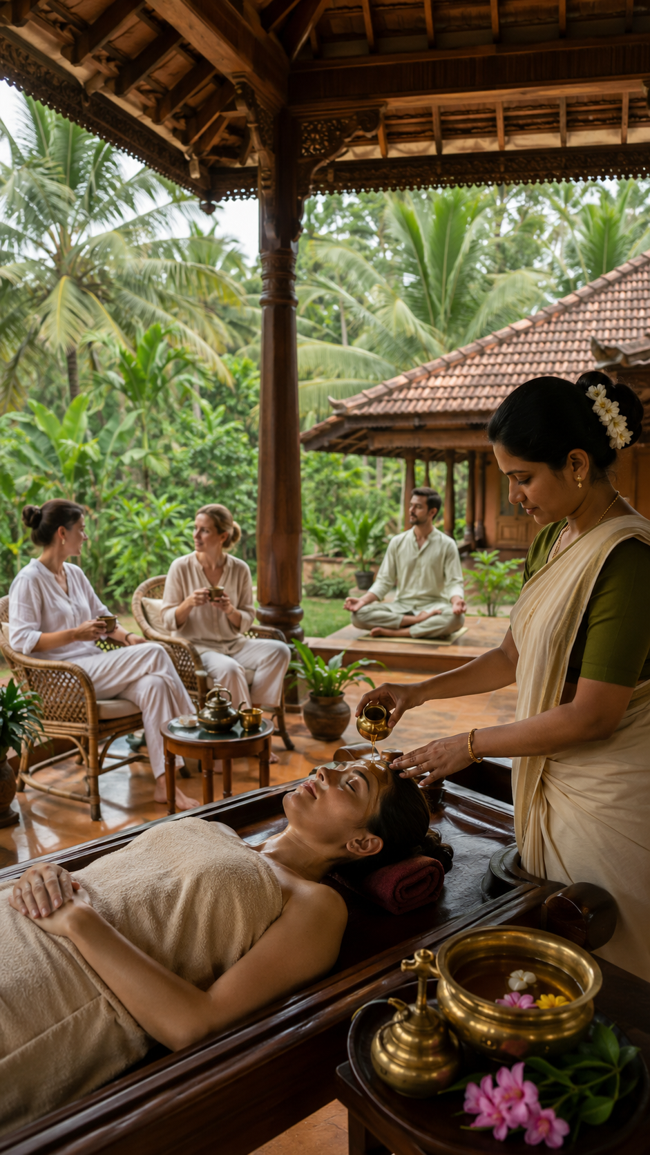 14 Days Ayurveda Wellness Retreat Experience in Thiruvananthapuram, Keralam, India