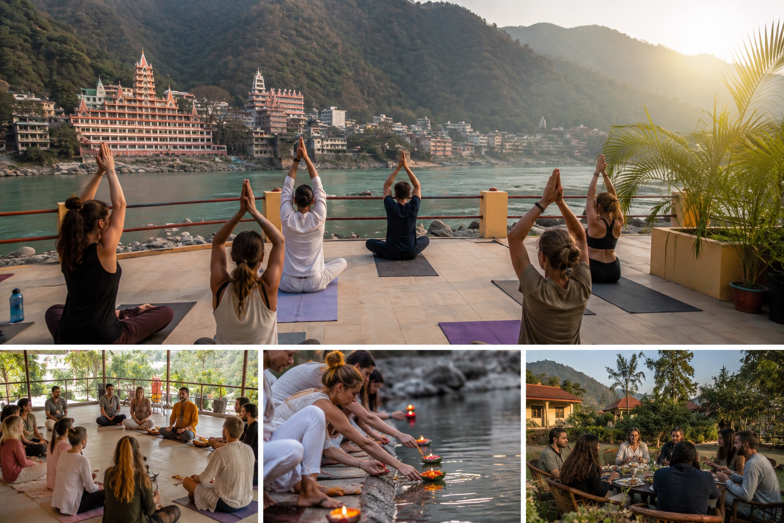 14 Days Yoga Teacher Training Retreat in Rishikesh, Uttarakhand, India