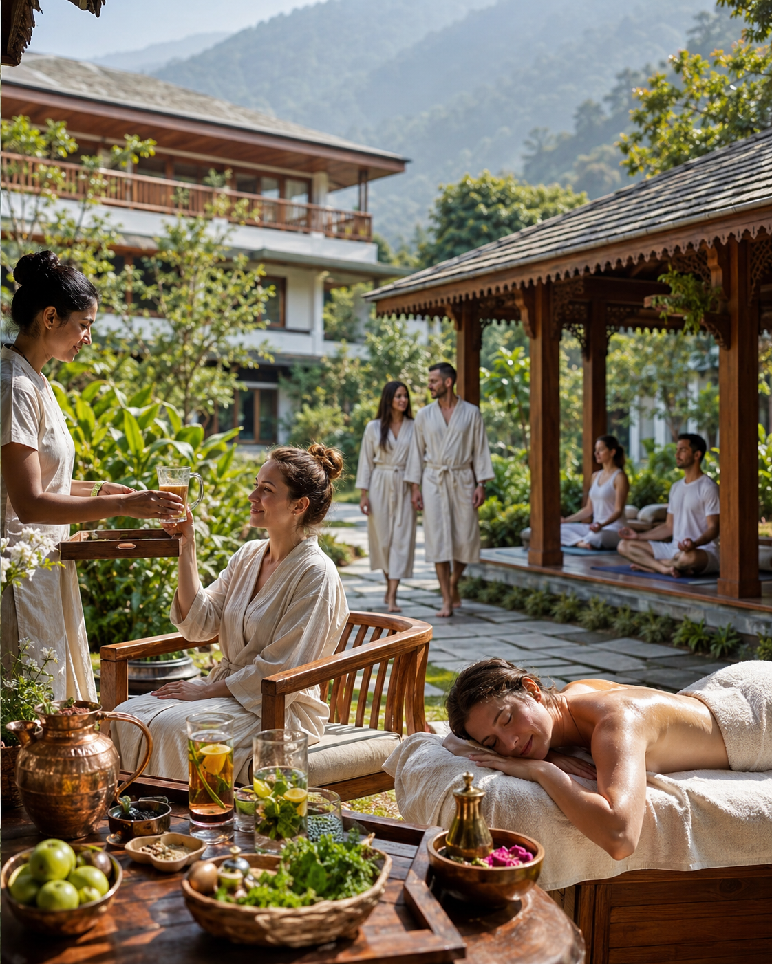 28 Days Complete Ayurveda Body Detox Retreat Journey in Dehradun, Uttarakhand, India
