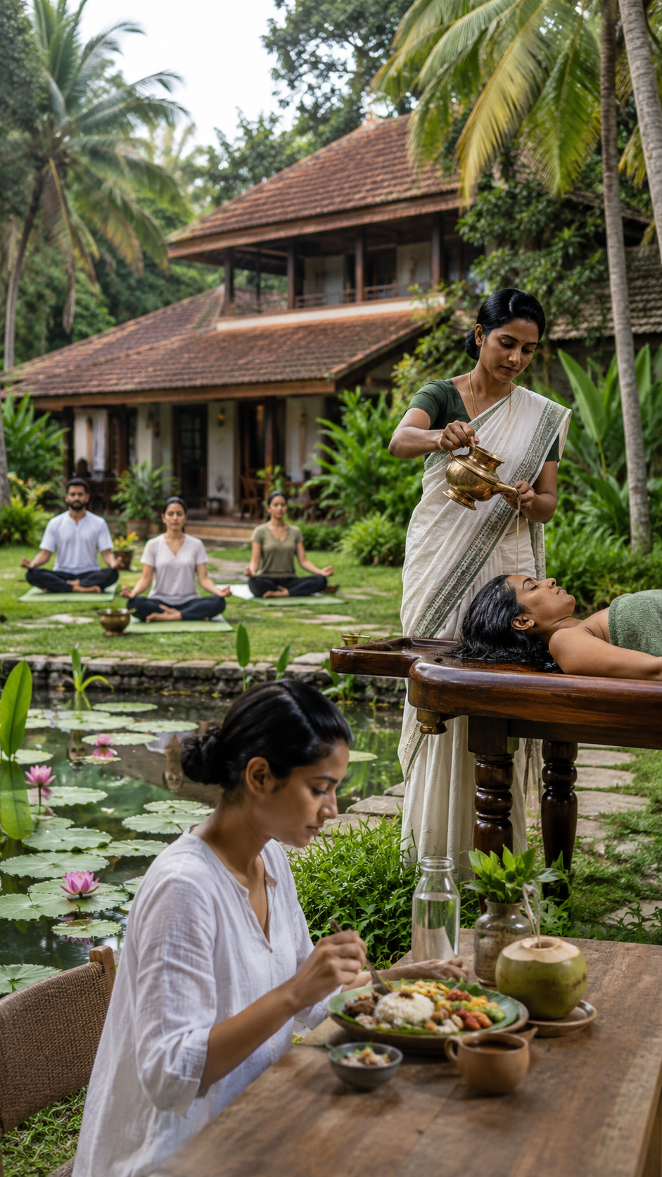 14 Days Meditation Retreat Experience in Thiruvananthapuram, Keralam, India