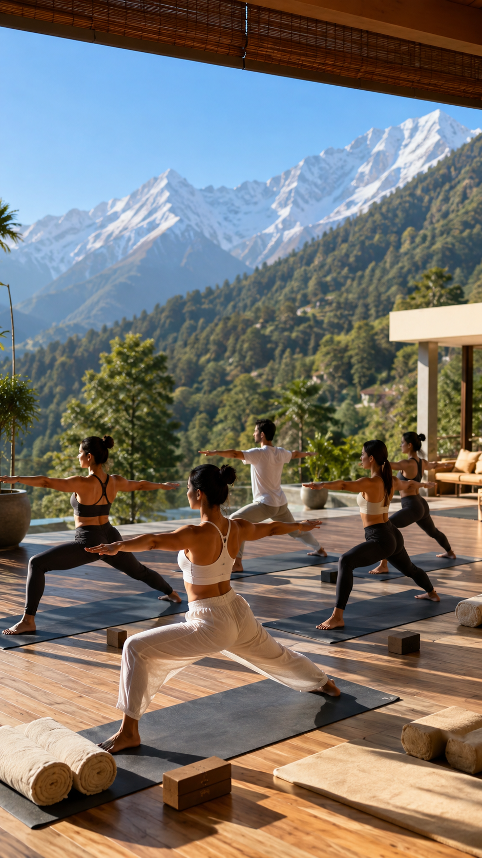 21 Days Luxury Yoga Retreat Transformation Program in Dharmshala, Himachal Pradesh, India