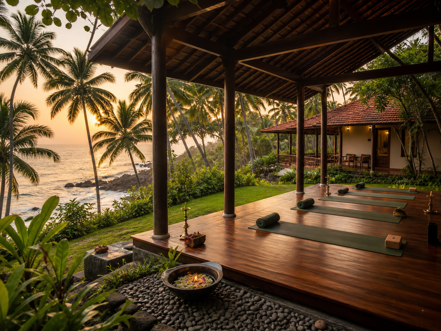 7 Days Yoga Wellness Program in Kovalam, Kerala, India