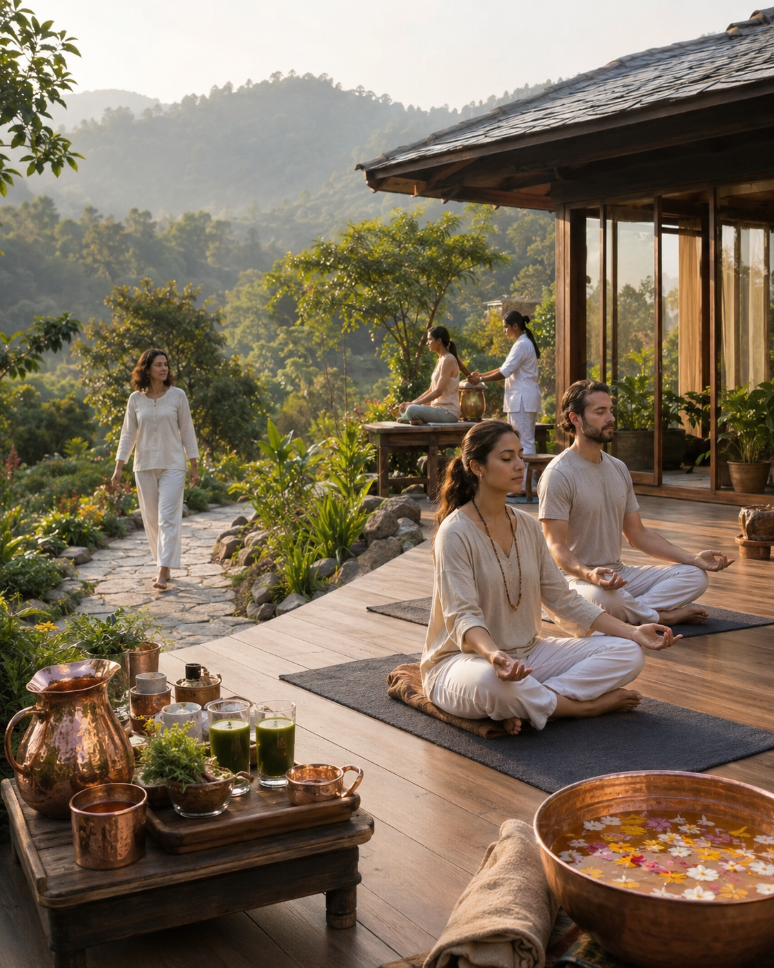28 Days Complete Body Purification Retreat Journey in Dehradun, Uttarakhand, India