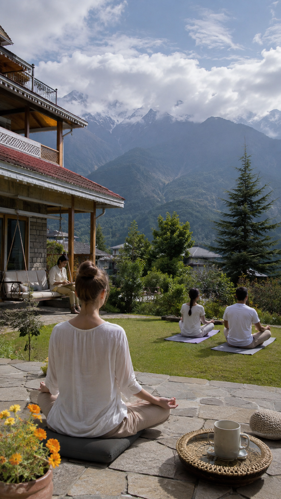 28 Days Complete Stress Relief Retreat Journey in Dharmshala, Himachal Pradesh, India