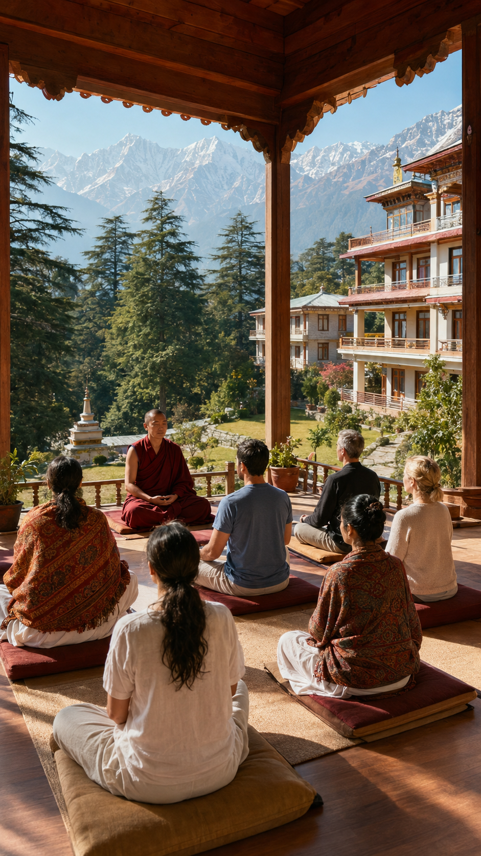 7 Days Buddhist Meditation Retreat Program in Dharmshala, Himachal Pradesh, India