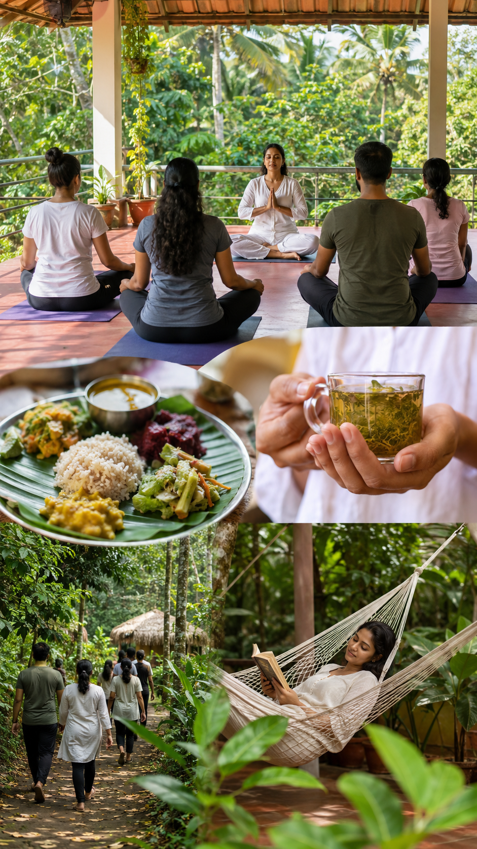 7 Days Luxury Retreat Program in Thiruvananthapuram, Keralam, India