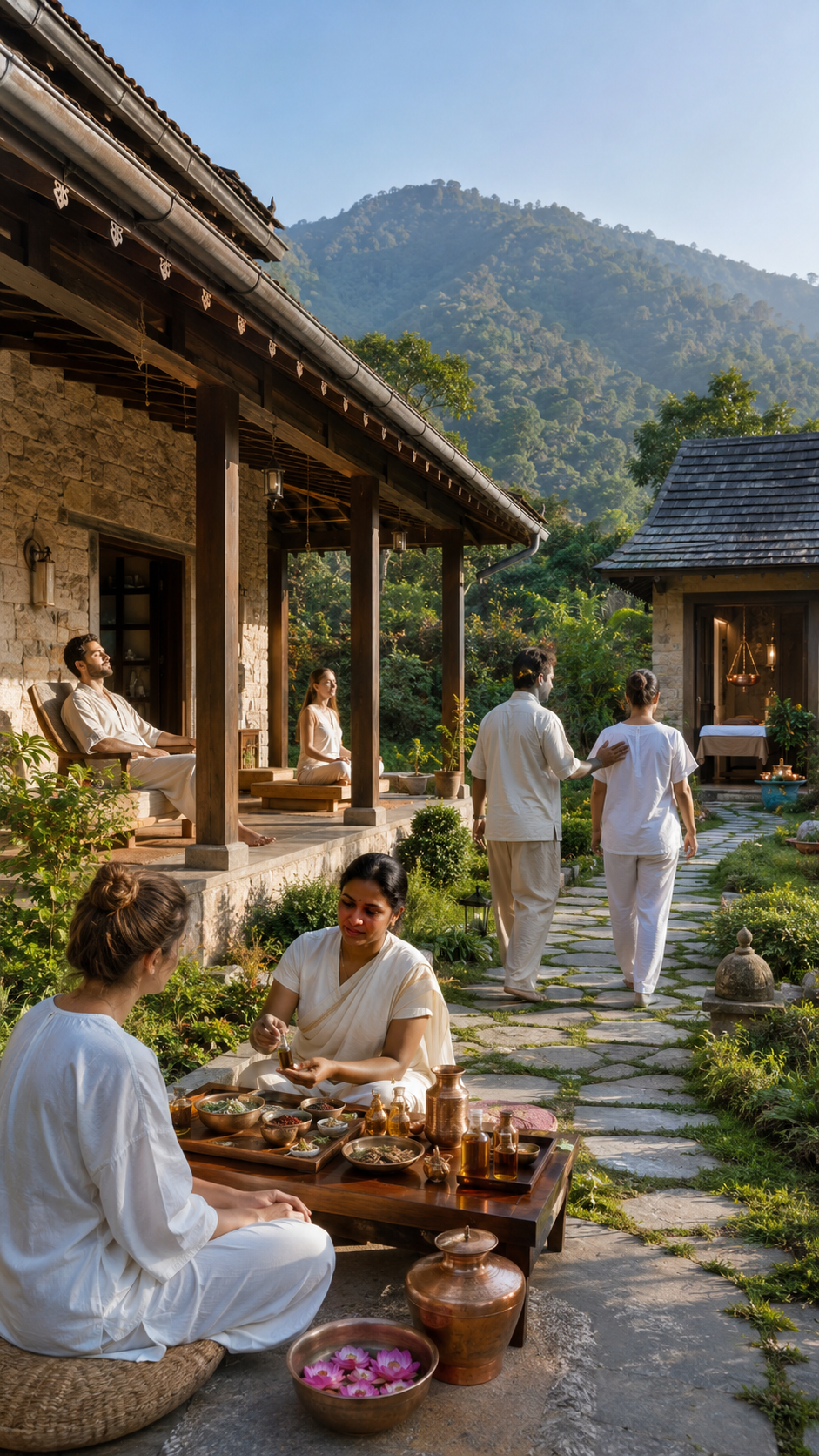 28 Days Complete Panchakarma Retreat Journey in Dehradun, Uttarakhand, India