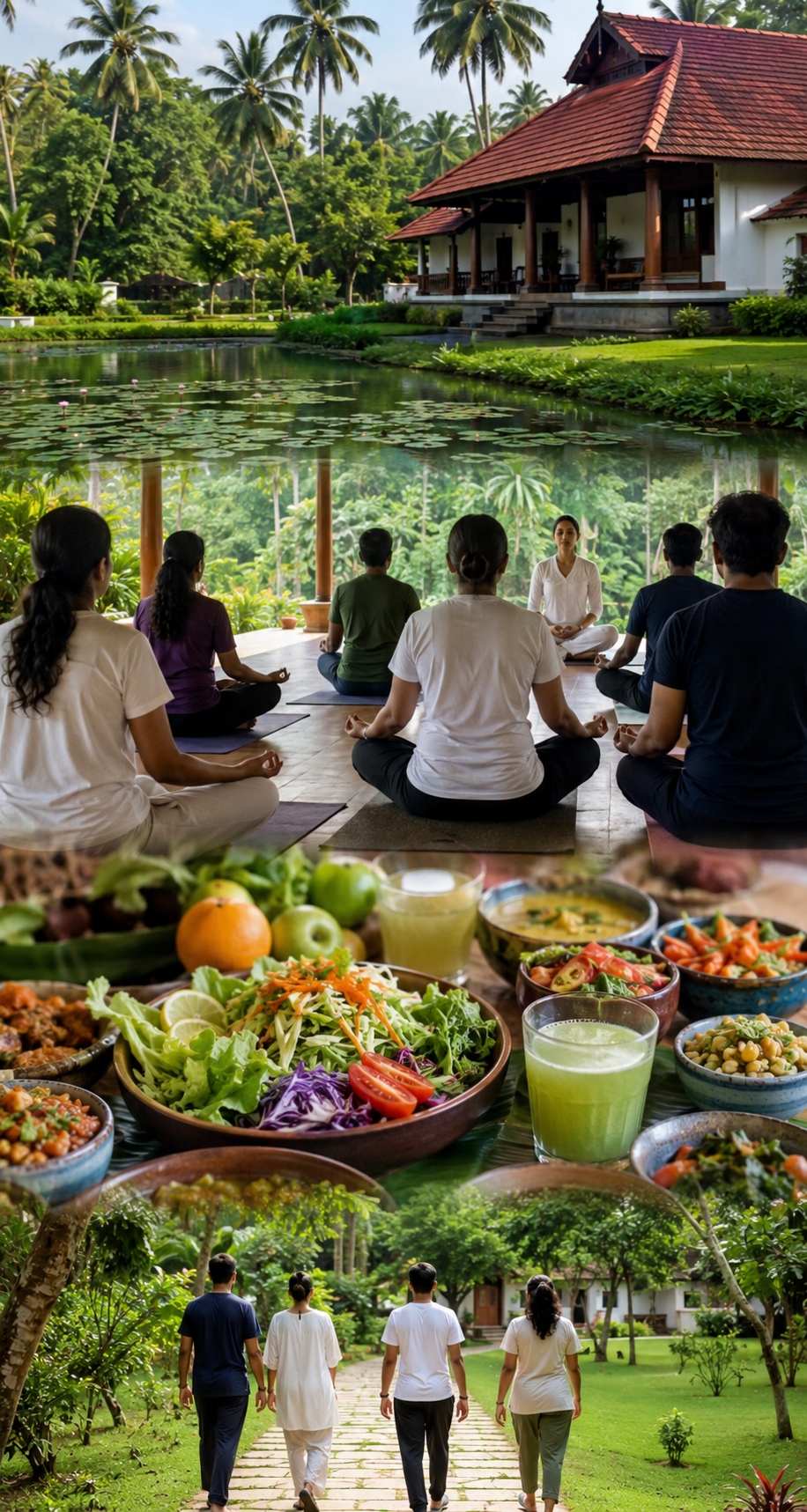 28 Days Complete Nature Retreat Journey in Thiruvananthapuram, Keralam, India