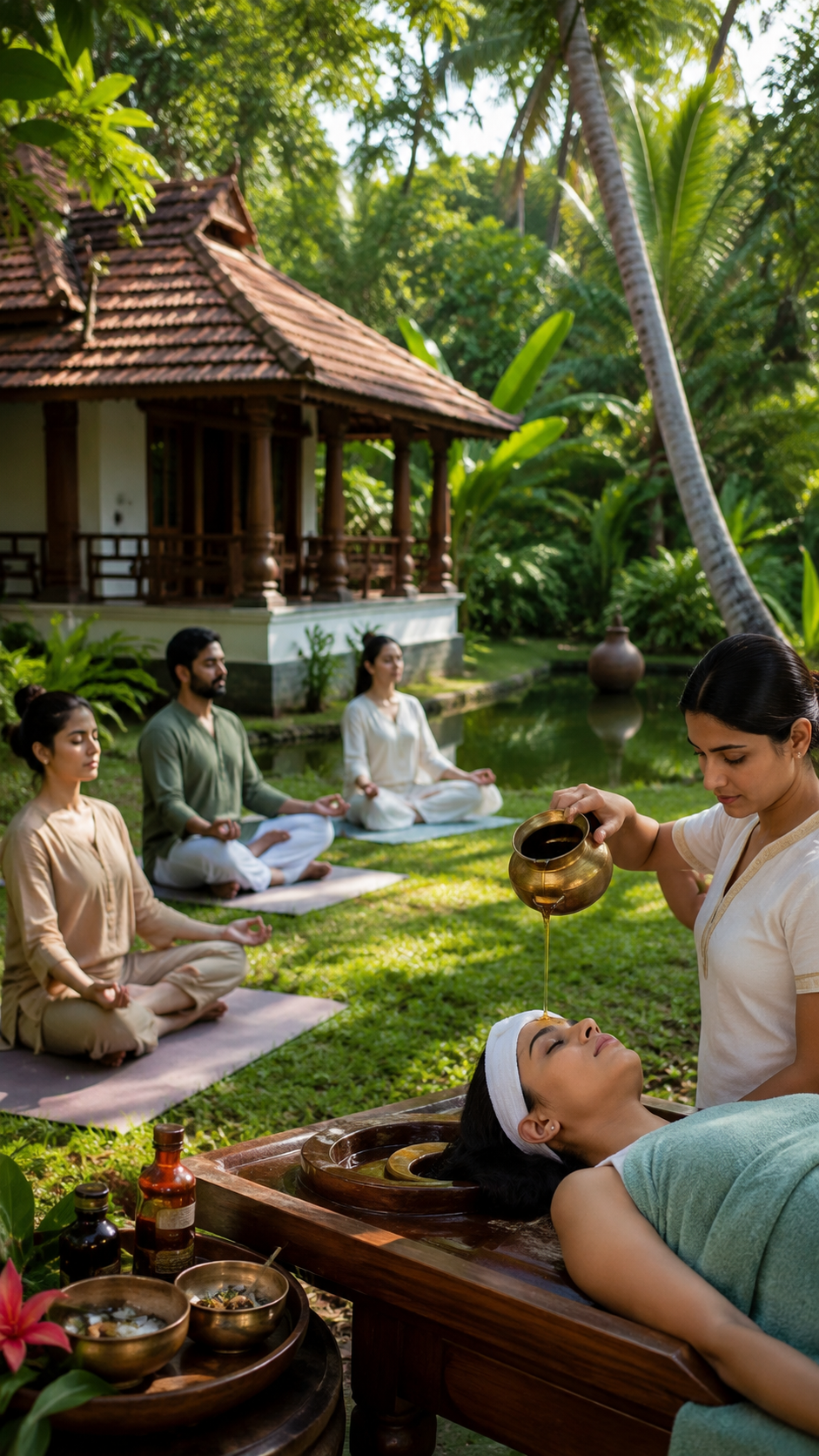 21 Days Ayurvedic Healing Retreat Transformation Program in Thiruvananthapuram, Keralam, India