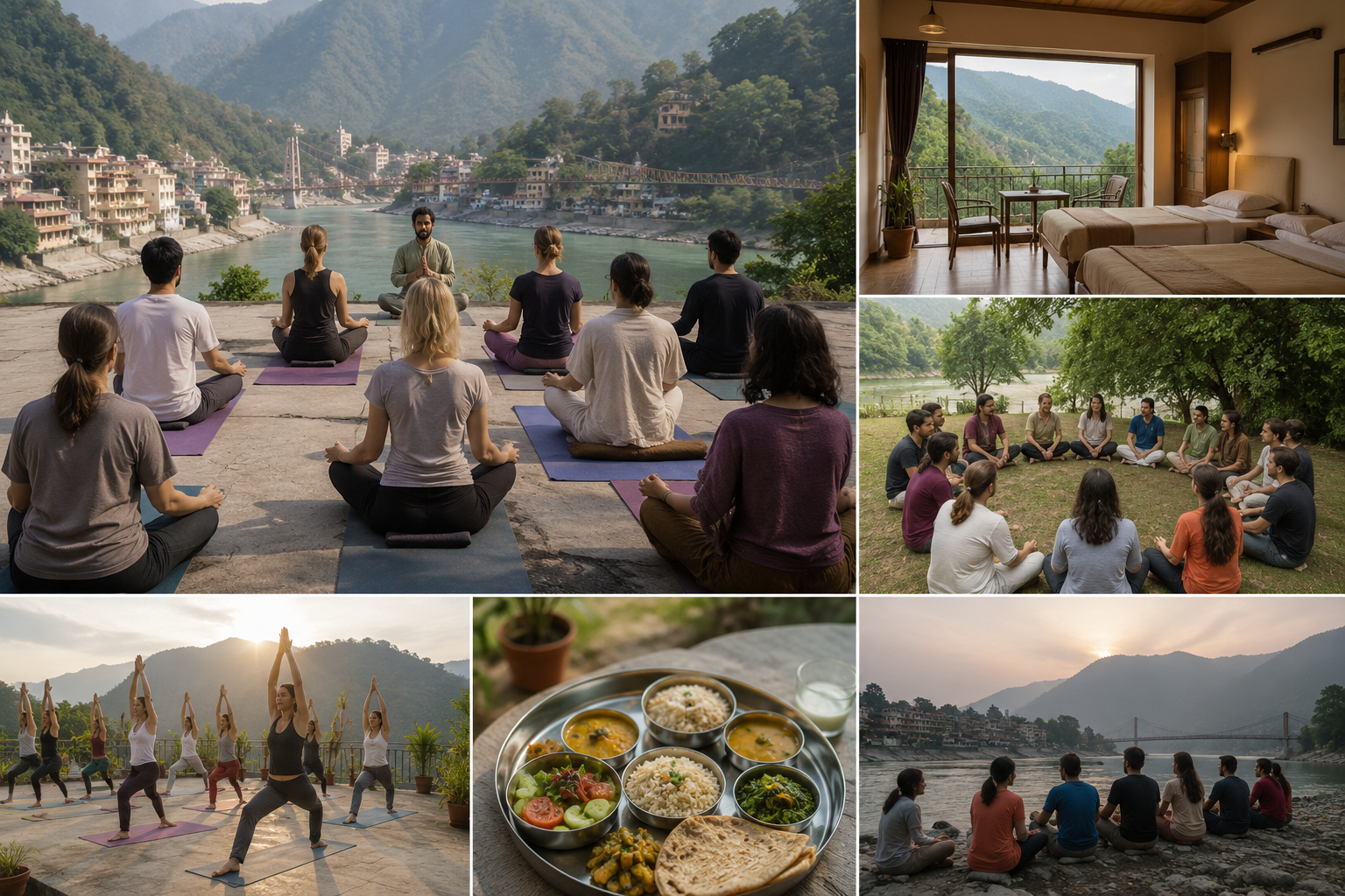 7 Days Mindfulness Retreat Program in Rishikesh, Uttarakhand, India