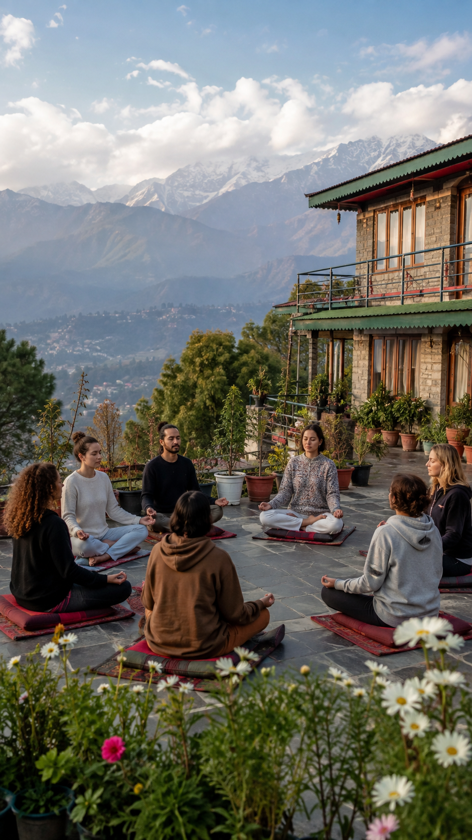 14 Days Stress Relief Retreat Experience in Dharmshala, Himachal Pradesh, India