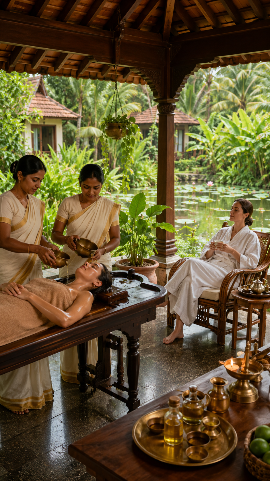 10 Days Panchakarma Retreat Wellness Package in Thiruvananthapuram, Keralam, India