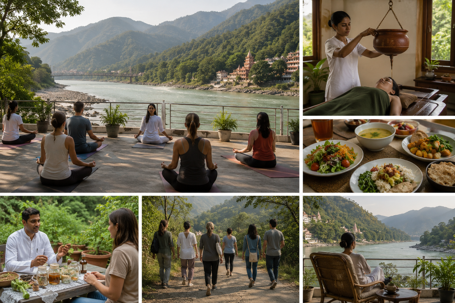 5 Days Naturopathy Wellness Escape in Rishikesh, Uttarakhand, India