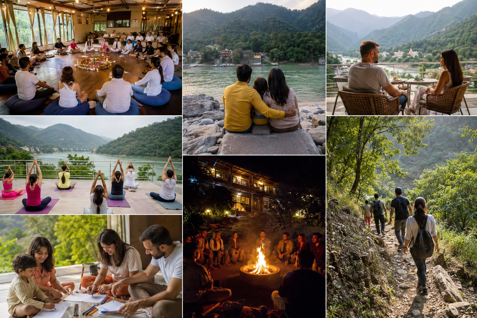 28 Days Complete Couples & Family Retreat Journey in Rishikesh, Uttarakhand, India