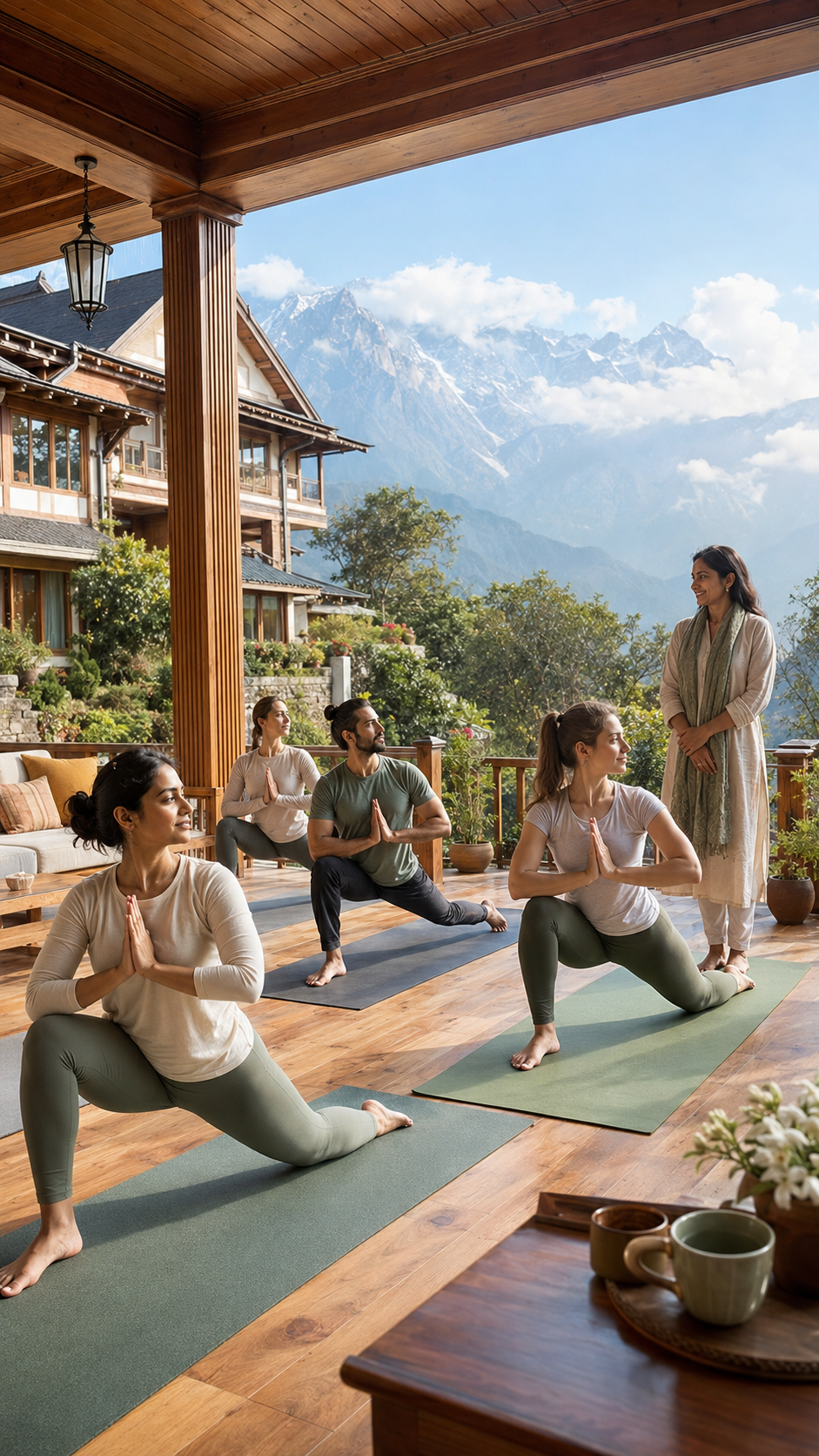 7 Days Luxury Yoga Retreat Program in Dharmshala, Himachal Pradesh, India