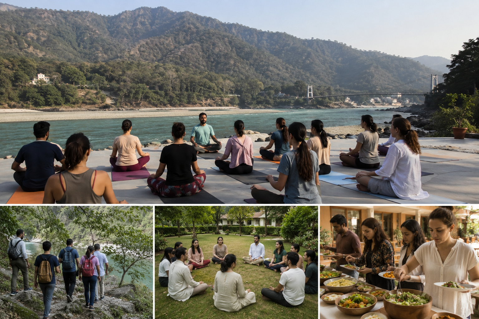 28 Days Complete Holistic Wellness Journey in Rishikesh, Uttarakhand, India