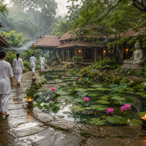 28 Days Complete Buddhist Meditation Retreat in Kovalam, Keralam, India