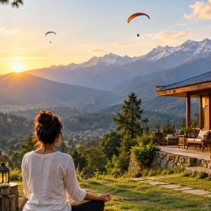 5 Day Luxury Yoga, Ayurveda & Himalayan Wellness Program in Bir, Himachal Pradesh, India