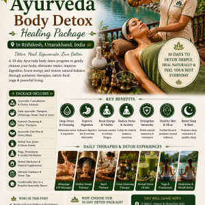 10 Days Body Purification Healing Package in Rishikesh, Uttarakhand, India