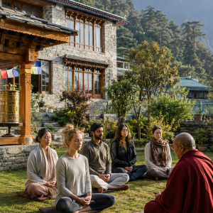 10 Days Buddhist Meditation Retreat Wellness Package in Dharmshala, Himachal Pradesh, India
