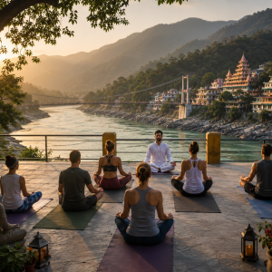 28 Days Complete Yoga Retreat Journey in Rishikesh, Uttarakhand, India