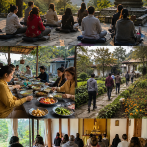 10 Days Buddhist Meditation Retreat Wellness Package in Dehradun, Uttarakhand, India