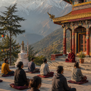 28 Days Complete Buddhist Meditation Retreat Journey in Dharmshala, Himachal Pradesh, India